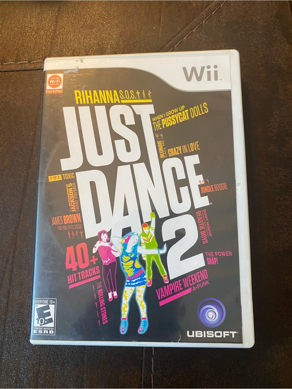 Ubisoft Just Dance 2 Nintendo Wii Music & Dance E10+ NTSC-U/C Multiplayer Manual